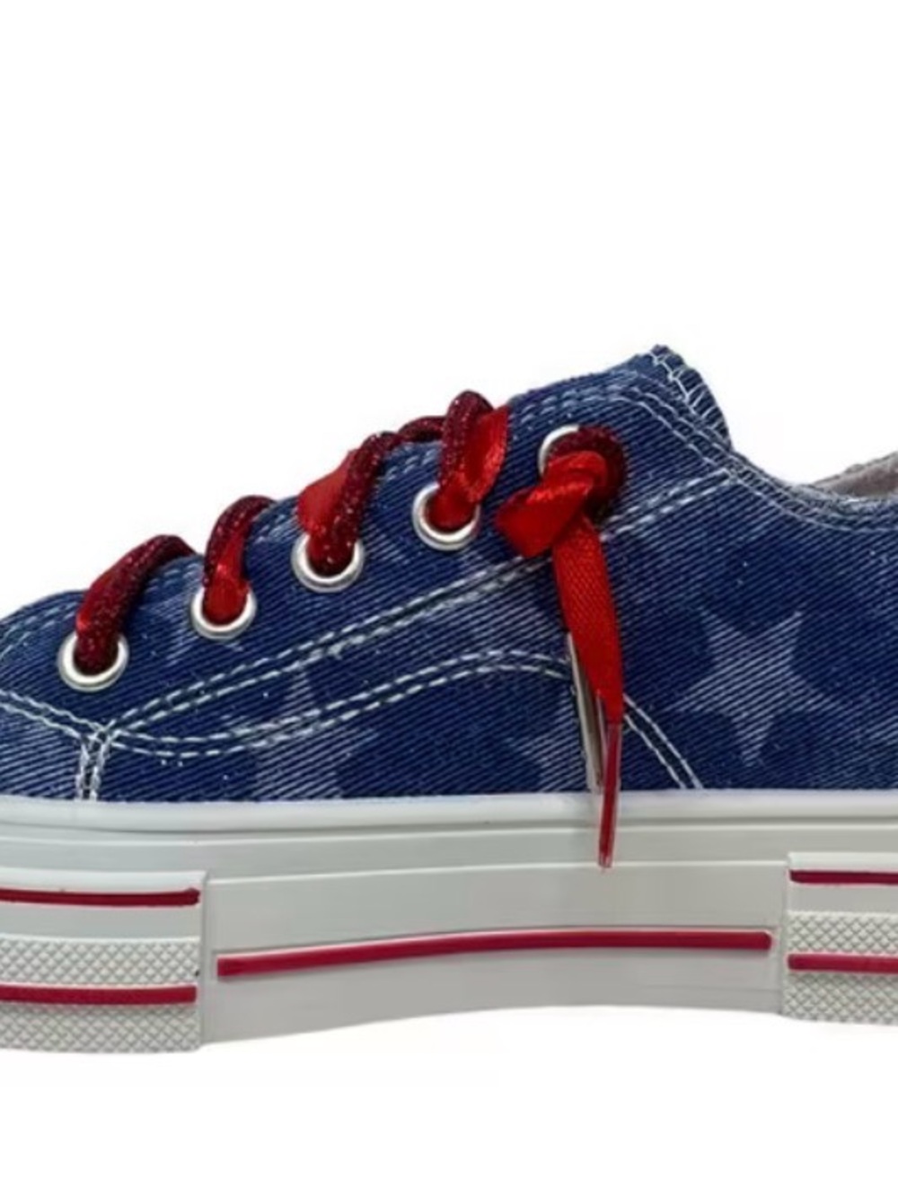 Very G Denim USA Sneakers size 7.5 Worn Once! - Picture 4 of 6